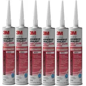 Marine Fast Cure Adhesive 5200, 10-oz Marine Fast Cure Adhesive 5200, 10-oz