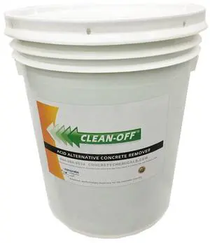 CLEAN-OFF Liquid Concrete Remover 5 Gallon CLEAN-OFF Liquid Concrete Remover 5 Gallon