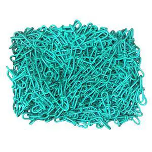 2/0 Double Loop Chain Made in USA, Powder Coated Steel Chain for Swing, Playground Equipment, Gates, Porch Swing Set, Pet Tie-Outs, and Home Improvement, 255lbs Capacity (Green 200ft Box Packing) 2/0 Double Loop Chain Made in USA, Powder Coated Steel Chain for Swing, Playground Equipment, Gates, Porch Swing Set, Pet Tie-Outs, and Home Improvement, 255lbs Capacity (Green 200ft Box Packing)
