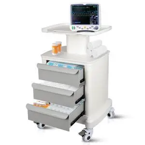 Medical Cart with Drawers on Wheels Mobile Ultrasound Cart Dental Rolling Carts Beauty Storage Trolley Cart with Caster Wheels for Hospitals, Offices, Clinics, Bedrooms, and Beauty Practices Medical Cart with Drawers on Wheels Mobile Ultrasound Cart Dental Rolling Carts Beauty Storage Trolley Cart with Caster Wheels for Hospitals, Offices, Clinics, Bedrooms, and Beauty Practices