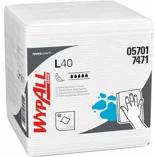 KCC05701 - WYPALL* L40 Wipers, 18 Packages of 56 Wipers KCC05701 - WYPALL* L40 Wipers, 18 Packages of 56 Wipers