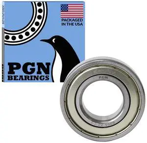 PGN (50 Pack) 6205-ZZ Bearing - Lubricated Chrome Steel Sealed Ball Bearing - 25x52x15mm Bearings with Metal Shield & High RPM Support PGN (50 Pack) 6205-ZZ Bearing - Lubricated Chrome Steel Sealed Ball Bearing - 25x52x15mm Bearings with Metal Shield & High RPM Support