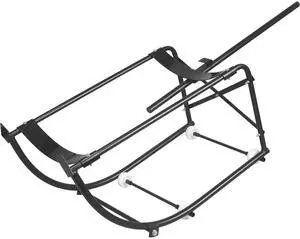 Steel Drum Cradle (55-Gallon, 600-Lb Capacity) 55 Gallon Drum Stand Powder-Coated Steel Construction, Retractable Tipping Lever, Easy Loading and Unloading, Oil Drum Rack 55gal Drum Steel Drum Cradle (55-Gallon, 600-Lb Capacity) 55 Gallon Drum Stand Powder-Coated Steel Construction, Retractable Tipping Lever, Easy Loading and Unloading, Oil Drum Rack 55gal Drum