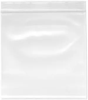 6" x 6" (Case of 1,000), 6 Mil Industrial Duty Plastic Reclosable Zipper Bags 6" x 6" (Case of 1,000), 6 Mil Industrial Duty Plastic Reclosable Zipper Bags