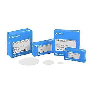 1822-047 Glass Microfiber Binder Free Filter, 1.2 Micron, 6.7 s/100mL Flow Rate, Grade GF/C, 4.7cm Diameter (Pack of 100) 1822-047 Glass Microfiber Binder Free Filter, 1.2 Micron, 6.7 s/100mL Flow Rate, Grade GF/C, 4.7cm Diameter (Pack of 100)