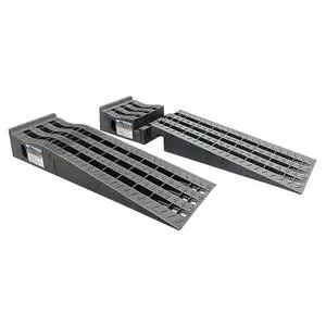 Detachable Removable Poly Black Car Ramp Set with 3.6 Tons Load Rating Detachable Removable Poly Black Car Ramp Set with 3.6 Tons Load Rating