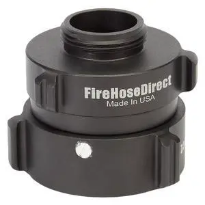 Aluminum 2 1/2" Swivel Female NH to 1 1/2" Male NH Fire Hose Adapter Aluminum 2 1/2" Swivel Female NH to 1 1/2" Male NH Fire Hose Adapter
