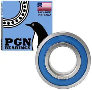 PGN (30 Pack) 6207-2RS Bearing - Lubricated Chrome Steel Sealed Ball Bearing - 35x72x17mm Bearings with Rubber Seal & High RPM Support PGN (30 Pack) 6207-2RS Bearing - Lubricated Chrome Steel Sealed Ball Bearing - 35x72x17mm Bearings with Rubber Seal & High RPM Support