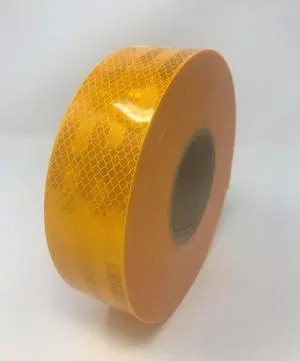 2" x 150' Foot Roll of 3M Diamond Grade Conspicuity School Bus Markings Yellow Reflective Safety Tape 983-71 2" x 150' Foot Roll of 3M Diamond Grade Conspicuity School Bus Markings Yellow Reflective Safety Tape 983-71