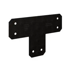 APVT6 Outdoor Accents® Avant Collection ZMAX®, Black Powder-Coated T Strap for 6x6 (Pack of 8) APVT6 Outdoor Accents® Avant Collection ZMAX®, Black Powder-Coated T Strap for 6x6 (Pack of 8)