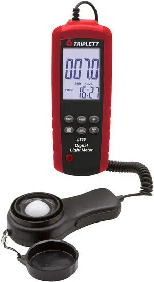 LT65 Digital Illuminance/Light Meter up to 400,000 Lux / 40,000 Fc LT65 Digital Illuminance/Light Meter up to 400,000 Lux / 40,000 Fc