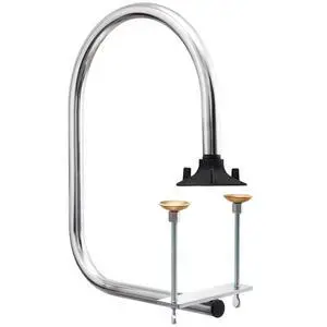 Single Arm Bar Service Rail, 18-Gauge Tubing with Chrome Finish, Area for Waitstaff to Retrieve Drinks, Waitress Stall/Service Rail, Avoid a Busy and Hectic Crowd for Staff (Pack of 1) Single Arm Bar Service Rail, 18-Gauge Tubing with Chrome Finish, Area for Waitstaff to Retrieve Drinks, Waitress Stall/Service Rail, Avoid a Busy and Hectic Crowd for Staff (Pack of 1)