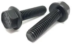 (50 Pieces) 5/8-11x2 Grade 8 Hex Flange Bolts Screws UNC Coarse Full Threads Phos & Oil (50 Pieces) 5/8-11x2 Grade 8 Hex Flange Bolts Screws UNC Coarse Full Threads Phos & Oil