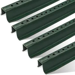 U Channel Sign Post, 7 Feet Tall 2 LBS Steel per Foot, Heavy Weight Post, Baked on Green Enamel, (4 Pack) U Channel Sign Post, 7 Feet Tall 2 LBS Steel per Foot, Heavy Weight Post, Baked on Green Enamel, (4 Pack)