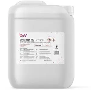 BVV High-Purity 710 Extraction Solvent for Lab and Industrial Use - Alcohol Solvent Evaporates Completely in Rotary Evaporator - No Residuals or Taste - CDA 12-A Super Solvent - 5 Gallon BVV High-Purity 710 Extraction Solvent for Lab and Industrial Use - Alcohol Solvent Evaporates Completely in Rotary Evaporator - No Residuals or Taste - CDA 12-A Super Solvent - 5 Gallon