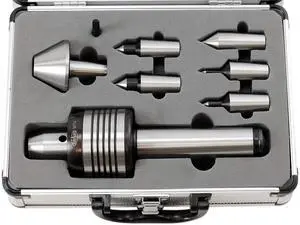 4MT High Speed Medium Duty CNC Interchangeable Point Live Center Set (7 PCS) 202-3544 M[ 4MT High Speed Medium Duty CNC Interchangeable Point Live Center Set (7 PCS) 202-3544 M[