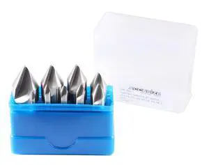60 Degrees 9 Pc Single Flute H.S.S. Countersink Set, Ground, 0245-0021 | 60 Degrees 9 Pc Single Flute HSS Countersink Set, Angle: 60 Degree, Precision Ground 60 Degrees 9 Pc Single Flute H.S.S. Countersink Set, Ground, 0245-0021 | 60 Degrees 9 Pc Single Flute HSS Countersink Set, Angle: 60 Degree, Precision Ground