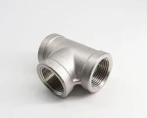 3 Inch Tee Threaded Stainless Steel 304 3 Inch Tee Threaded Stainless Steel 304