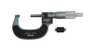 193-114 Digit Outside Micrometer, Ratchet Stop, 75-100mm Range, 0.001mm Graduation, +/-0.003mm Accuracy 193-114 Digit Outside Micrometer, Ratchet Stop, 75-100mm Range, 0.001mm Graduation, +/-0.003mm Accuracy