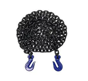 1/2" - Grade 100 Binder Chain - Grab Hooks - 10' Length 1/2" - Grade 100 Binder Chain - Grab Hooks - 10' Length