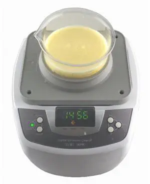 Ultrasonic Cleaner P4810, 2.1Qt/2 L, with 1000 ml Single Beaker Holder Set for DIY Liposomal Vitamin C Ultrasonic Cleaner P4810, 2.1Qt/2 L, with 1000 ml Single Beaker Holder Set for DIY Liposomal Vitamin C