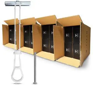 400-Pack 3/16"-24 Heavy Duty Quick Toggle Anchors with Bolts Set | for Drywall, Metal Studs, and Concrete Block | Holds 240+ Lbs. | 400 Toggles + 400 Bolts 400-Pack 3/16"-24 Heavy Duty Quick Toggle Anchors with Bolts Set | for Drywall, Metal Studs, and Concrete Block | Holds 240+ Lbs. | 400 Toggles + 400 Bolts