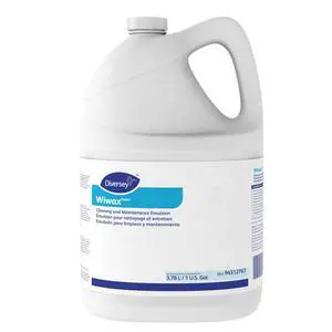 94512767 Wiwax Cleaning & Maintenance Emulsion Liquid, Commercial Strength Sealer for Rubber, Concrete & Stone Floors, Concentrate, 1-Gallon 94512767 Wiwax Cleaning & Maintenance Emulsion Liquid, Commercial Strength Sealer for Rubber, Concrete & Stone Floors, Concentrate, 1-Gallon