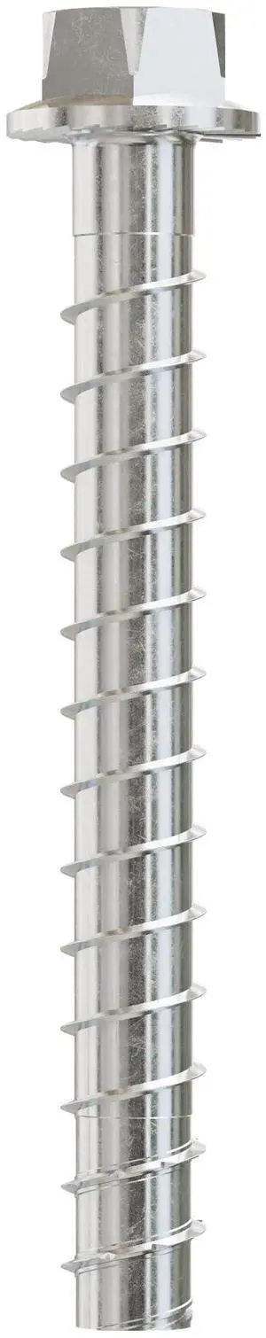 Simpson Strong Tie THDB62600H4SS - 5/8-Inch x 6-Inch Hex Washer Head, Type 304 Stainless Steel Titen HD Heavy Duty Screw Anchor for Concrete, Easy Installation (Pack of 10) Simpson Strong Tie THDB62600H4SS - 5/8-Inch x 6-Inch Hex Washer Head, Type 304 Stainless Steel Titen HD Heavy Duty Screw Anchor for Concrete, Easy Installation (Pack of 10)