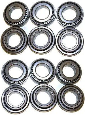 ZGZ 07100 07196 Tapered Roller Bearing Set - Cup & Cone 1" Bore & 1.9687" OD (100) ZGZ 07100 07196 Tapered Roller Bearing Set - Cup & Cone 1" Bore & 1.9687" OD (100)