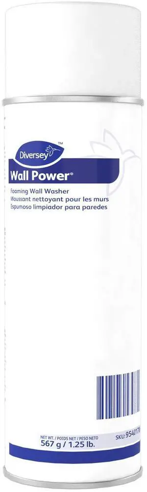 95401786 Wall Power Foaming Commercial Wall Wash Cleaner, Big Wally Lifts Smoke & Dirt Not the Paint, Cherry Scent, Aerosol Spray, 20-Ounce 95401786 Wall Power Foaming Commercial Wall Wash Cleaner, Big Wally Lifts Smoke & Dirt Not the Paint, Cherry Scent, Aerosol Spray, 20-Ounce