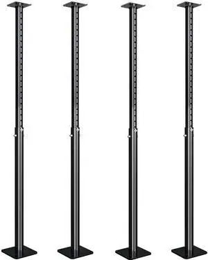4 Pack 55"-98" Adjustable House Floor Wall Jack, 18000 lbs Max Load Capacity, Floor Joist Jack for Leveling Framing Basement Crawlspace Beam Roof Stair Ceiling 4 Pack 55"-98" Adjustable House Floor Wall Jack, 18000 lbs Max Load Capacity, Floor Joist Jack for Leveling Framing Basement Crawlspace Beam Roof Stair Ceiling