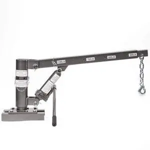 1/2 Ton Capacity Pickup Truck Extra Hoist Lift Load Jib Crane Telescopic Boom 1,100 LBS Extension Lock Position Swivel Base Mounted 1/2 Ton Capacity Pickup Truck Extra Hoist Lift Load Jib Crane Telescopic Boom 1,100 LBS Extension Lock Position Swivel Base Mounted