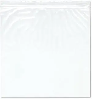 11" x 11" (Case of 1,000), 2 Mil Zipper Reclosable Plastic Bags 11" x 11" (Case of 1,000), 2 Mil Zipper Reclosable Plastic Bags