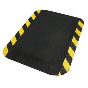 Matting Hog Heaven Anti Fatigue Mat Welding Resistant Grease and Oil Proof Industrial Commercial Grade Door Mat for Indoor Entrance, Workshop, or Garage, 3x5 Size, 7/8" Thick, Striped Border Matting Hog Heaven Anti Fatigue Mat Welding Resistant Grease and Oil Proof Industrial Commercial Grade Door Mat for Indoor Entrance, Workshop, or Garage, 3x5 Size, 7/8" Thick, Striped Border
