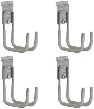 Heavy Duty Slatwall Cradle Hook with CamLok (Pack of 4) Heavy Duty Slatwall Cradle Hook with CamLok (Pack of 4)
