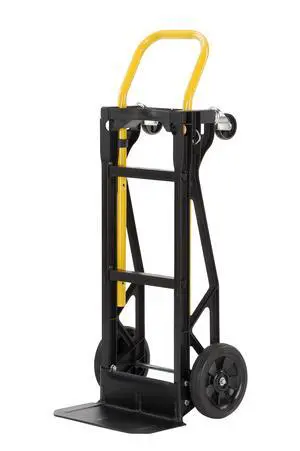 Lightweight Glass Filled Nylon Plastic Convertible Hand Truck and Dolly, 400 lb. Capacity (PJDY2223A) Lightweight Glass Filled Nylon Plastic Convertible Hand Truck and Dolly, 400 lb. Capacity (PJDY2223A)