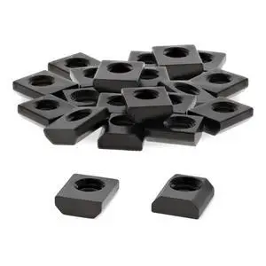 8020, 3204, 10 Series 1/4-20 Steel Standard Slide in T-Nut Nut Hardware for 1 Inch Based Extruded Aluminum T Slot Extrusions (100 Pack) 8020, 3204, 10 Series 1/4-20 Steel Standard Slide in T-Nut Nut Hardware for 1 Inch Based Extruded Aluminum T Slot Extrusions (100 Pack)