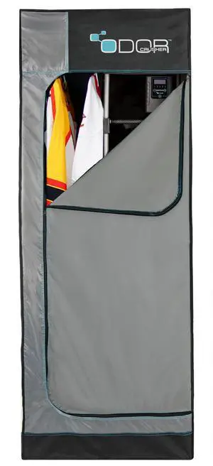 Closet Clean Ozone Odor Eliminator, Full-Size Pop-up Closet, Deodorize Hanging Clothes & Bulky Pads/Helmets/Gear Using Ozone Technology, Zip-Around Closure, Easy Loading, Multiple Cycles Closet Clean Ozone Odor Eliminator, Full-Size Pop-up Closet, Deodorize Hanging Clothes & Bulky Pads/Helmets/Gear Using Ozone Technology, Zip-Around Closure, Easy Loading, Multiple Cycles