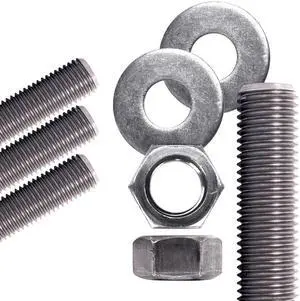 Conquest Type 304 Stainless Steel Threaded Rod 3/4"-10 x 36 Inches (4-Pack) - Coarse Threaded All-Thread Rods for Industrial and Outdoor Use Conquest Type 304 Stainless Steel Threaded Rod 3/4"-10 x 36 Inches (4-Pack) - Coarse Threaded All-Thread Rods for Industrial and Outdoor Use