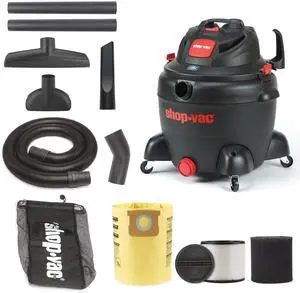 8251205 12 Gallon, Wet/Dry Utility Vacuum, 5.5 Peak HP, SVX2 Motor Technology, 2.5 Inch Diameter x 8 Ft Hose, 20 Ft Cord, Black, Includes Blower Port, Ideal for Garage and Workshop 8251205 12 Gallon, Wet/Dry Utility Vacuum, 5.5 Peak HP, SVX2 Motor Technology, 2.5 Inch Diameter x 8 Ft Hose, 20 Ft Cord, Black, Includes Blower Port, Ideal for Garage and Workshop