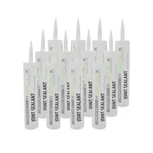 Joint Sealant, 10 oz 12 Pack Tube for Indoor/Outdoor Use, Superior Flexibility and Adhesion for Home Repair and DIY Projects, Low VOC Polyurethane Joint Sealant, 10 oz 12 Pack Tube for Indoor/Outdoor Use, Superior Flexibility and Adhesion for Home Repair and DIY Projects, Low VOC Polyurethane