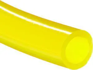Tygon F-4040-A PVC Fuel And Lubricant Tubing, 1/4" ID, 3/8" OD, 1/16" Wall, 50' Length, Yellow Tygon F-4040-A PVC Fuel And Lubricant Tubing, 1/4" ID, 3/8" OD, 1/16" Wall, 50' Length, Yellow
