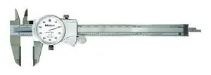 505-738 D6 inch TXWW Dial Caliper, ID, OD Carbide, 0.1 inch /Rev, 0 inch -6 inch.001 inch 6 to 7.9 Inches 505-738 D6 inch TXWW Dial Caliper, ID, OD Carbide, 0.1 inch /Rev, 0 inch -6 inch.001 inch 6 to 7.9 Inches