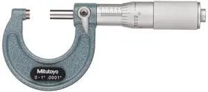 103-135 Outside Micrometer with Friction Thimble, 0-1" Measuring Range, 00001" Graduation, ±00001" Accuracy for Precise and Reliable Measurement in Engineering Applications | Friction Thimble, 0.0001" 103-135 Outside Micrometer with Friction Thimble, 0-1" Measuring Range, 00001" Graduation, ±00001" Accuracy for Precise and Reliable Measurement in Engineering Applications | Friction Thimble, 0.0001"