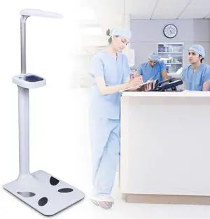 Professional Digital Physician Scale - Multifunction Body Weight and Ultrasonic Height Analyzer - 440lbs Capacity Medical Scale 31.5-76.77 in Professional Digital Physician Scale - Multifunction Body Weight and Ultrasonic Height Analyzer - 440lbs Capacity Medical Scale 31.5-76.77 in