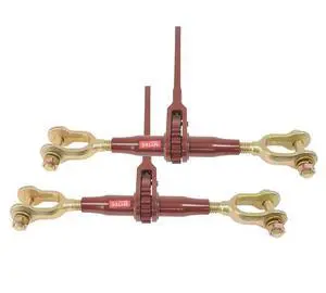 (2 Pack) Ratchet Speciality Binder, Jaw-Jaw 10" Barrel, 13,000 lbs WLL (2 Pack) Ratchet Speciality Binder, Jaw-Jaw 10" Barrel, 13,000 lbs WLL