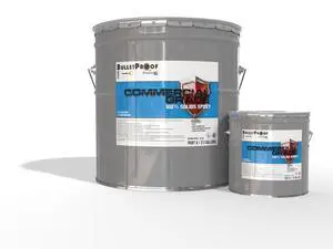 Bulletproof Resins: Commercial Grade 100% Solids Epoxy, 2-Component 2.8 Gallon Kit (Clear) Gloss Coat Finish- Low VOC - Higher UV Resistance - Industrial Use, Garages, Floors, Wood, Acrylic & More! Bulletproof Resins: Commercial Grade 100% Solids Epoxy, 2-Component 2.8 Gallon Kit (Clear) Gloss Coat Finish- Low VOC - Higher UV Resistance - Industrial Use, Garages, Floors, Wood, Acrylic & More!