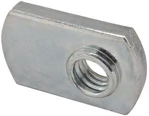 8020, 30-1961, 30 Series M6 x 1.0 Offset Threaded Slide in Economy T-Nut Steel T-Slot Accessories for Aluminum Extrusion Hardware Nuts (500 Pack) 8020, 30-1961, 30 Series M6 x 1.0 Offset Threaded Slide in Economy T-Nut Steel T-Slot Accessories for Aluminum Extrusion Hardware Nuts (500 Pack)