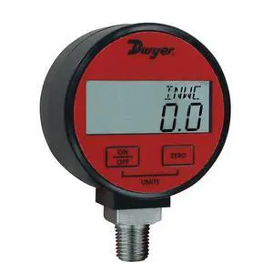 Dwyer® Digital Pressure Gage, DPGA-00, 1% Accuracy, Air & Compatible Gases, -30-0" Hg Dwyer® Digital Pressure Gage, DPGA-00, 1% Accuracy, Air & Compatible Gases, -30-0" Hg