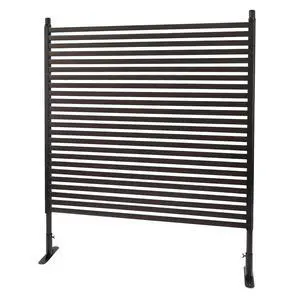 Metal Privacy Screen with Stand 4 ft W x 5 ft H,Outdoor Freestanding Privacy Screen and Panels for Outside Garden Backyard(47'' W x 59'' H) Metal Privacy Screen with Stand 4 ft W x 5 ft H,Outdoor Freestanding Privacy Screen and Panels for Outside Garden Backyard(47'' W x 59'' H)